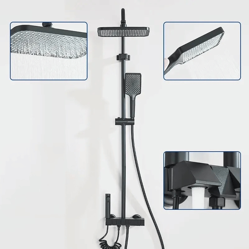 Colonne de douche pour baignoire affichage numérique