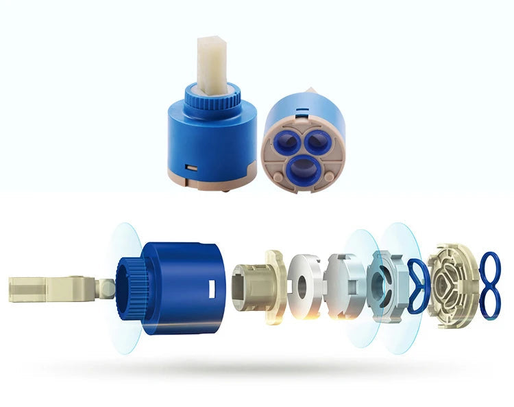 Mitigeur baignoire rétro