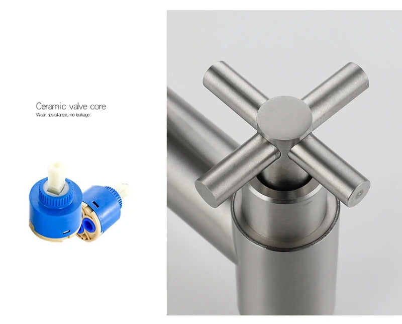 Mitigeur baignoire croix