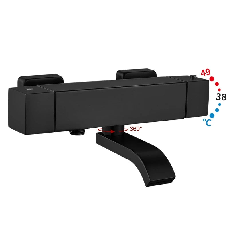 Mitigeur baignoire carré