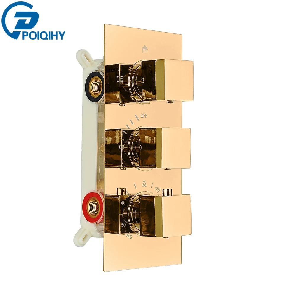 Mitigeur thermostatique 3 voies