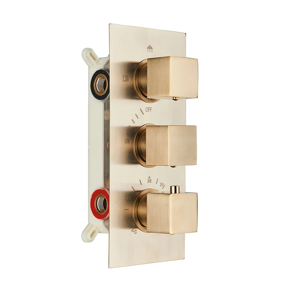 Mitigeur thermostatique 3 voies