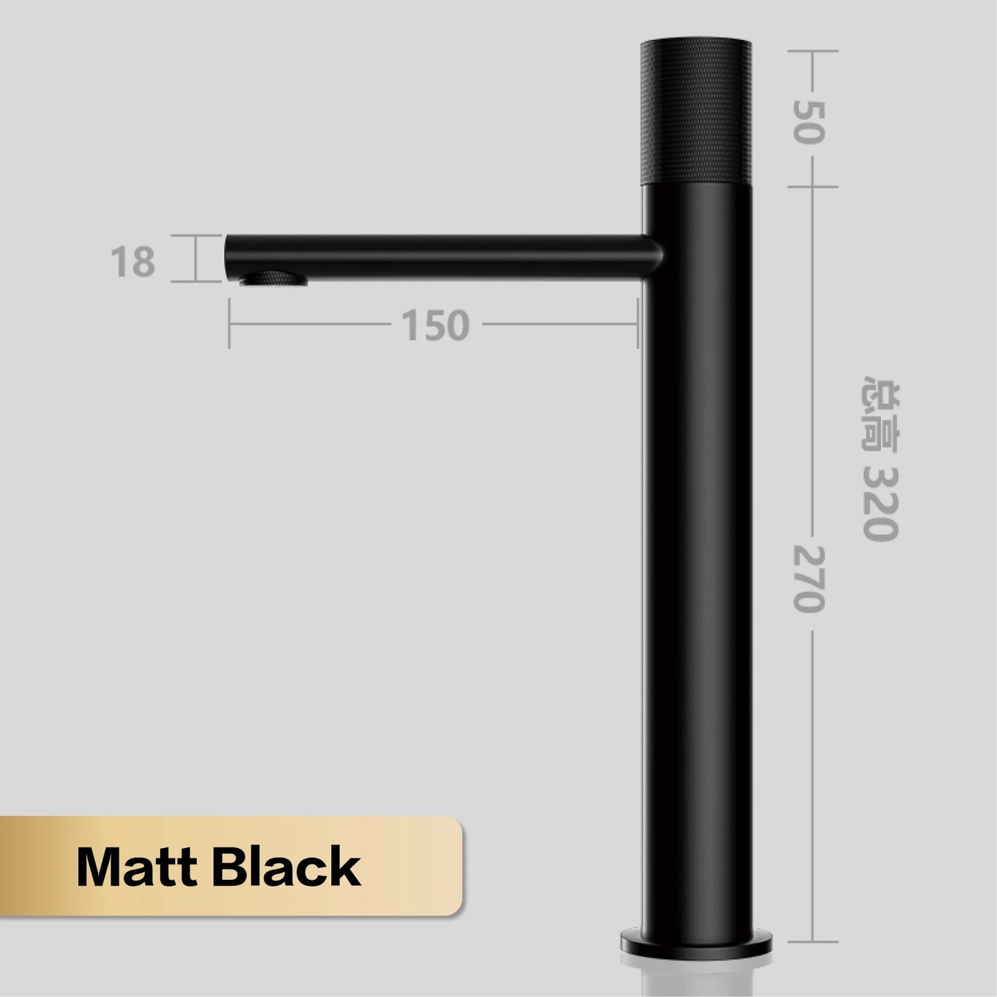 Mitigeur lavabo laiton