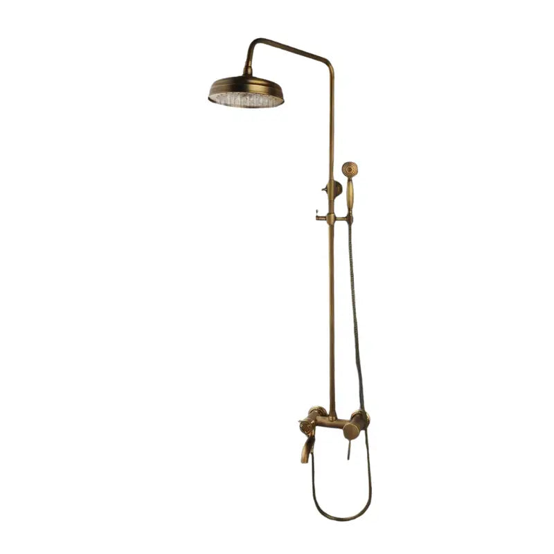 Colonne de douche bronze rond - Bronze