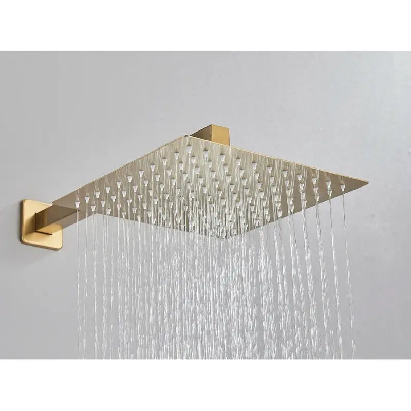 Colonne de douche carrée avec pluie de ciel