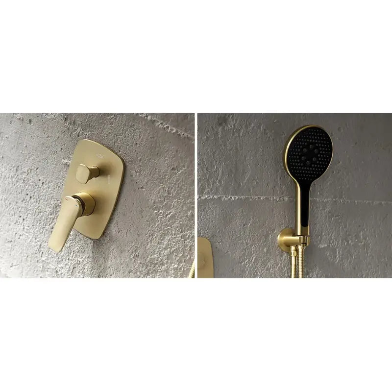 Colonne de douche encastrable laiton