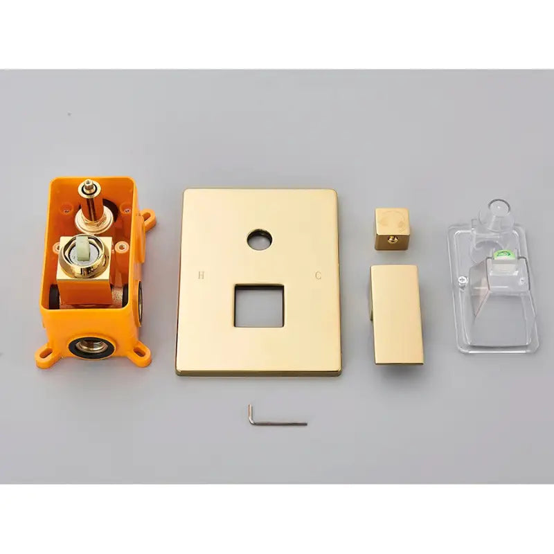 Colonne de douche encastrable plafond