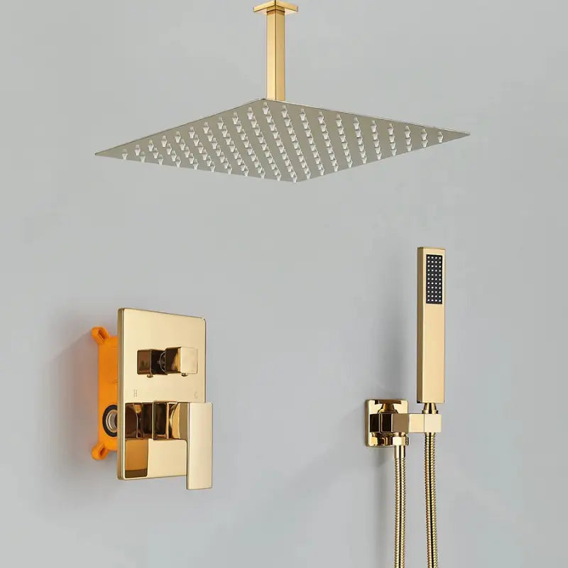 Colonne de douche encastrable plafond