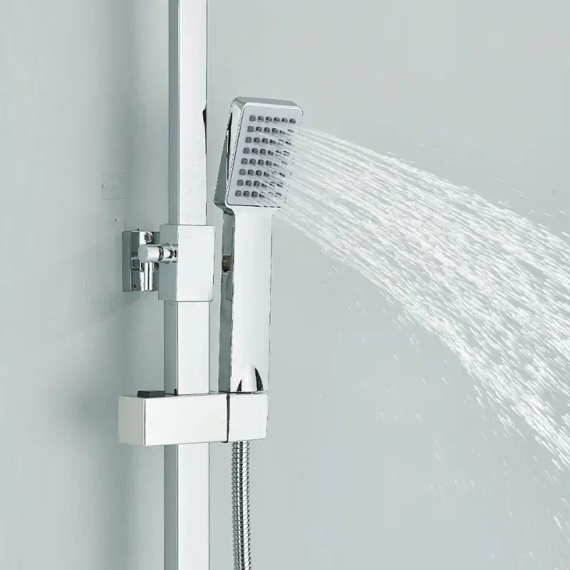 Colonne de douche en inox chrome - Chrome