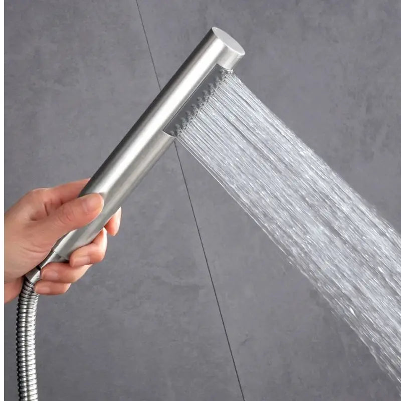 Colonne de douche inox tête ronde