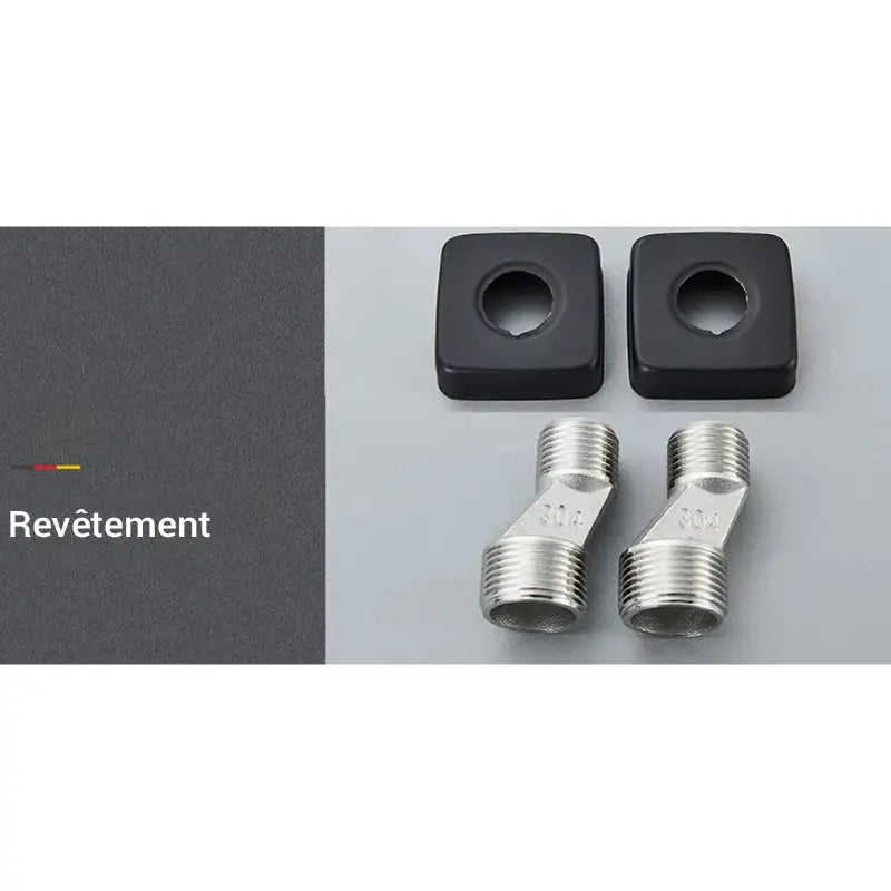 Colonne de douche noire mécanique