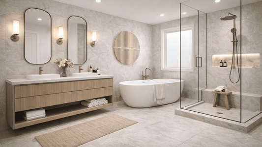 Quelle largeur minimum pour entrer dans une douche