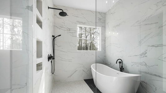 Comment enlever le calcaire dans une douche noire ?