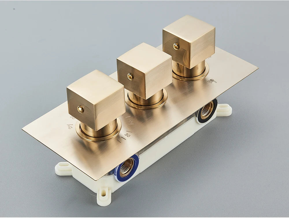 Mitigeur thermostatique 3 voies