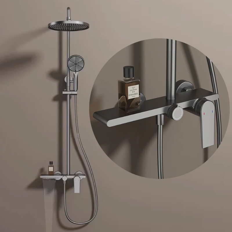 Colonne de douche laiton moderne