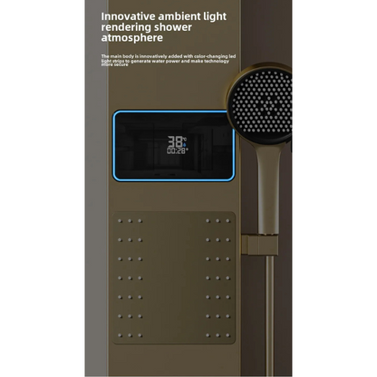 Colonne de douche hydromassante détente