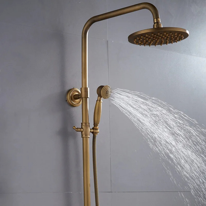 Colonne de douche rétro antique