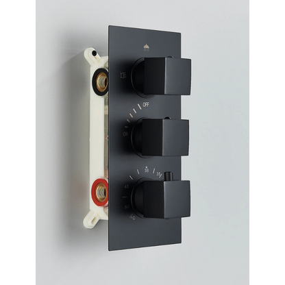 Colonne de douche thermostatique murale