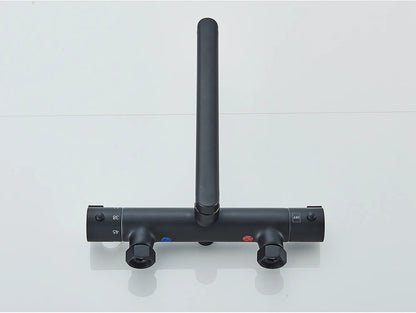 mitigeur thermostatique mural bec haut