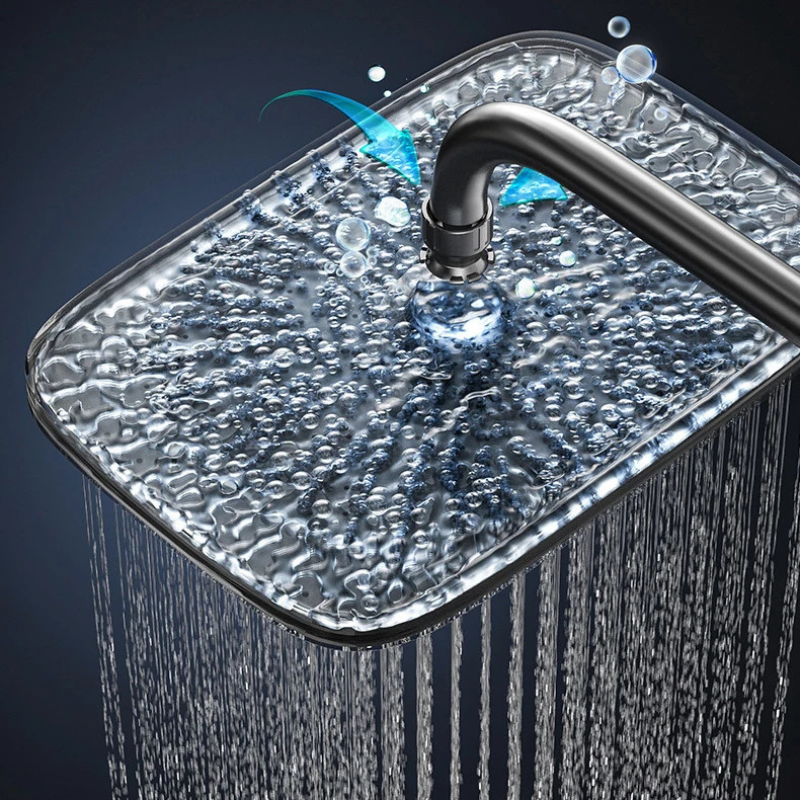 Colonne de douche thermostatique avec affichage numérique