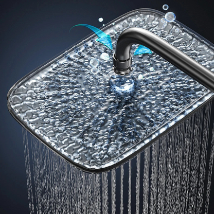 Colonne de douche thermostatique avec affichage numérique