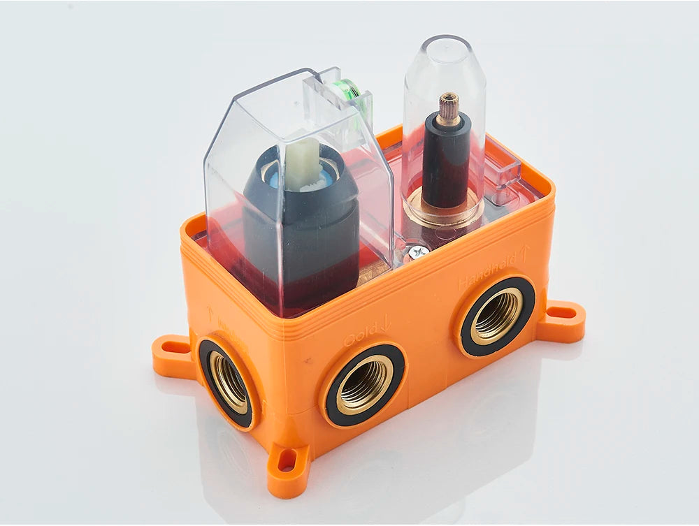 Mitigeur douche encastrable noir