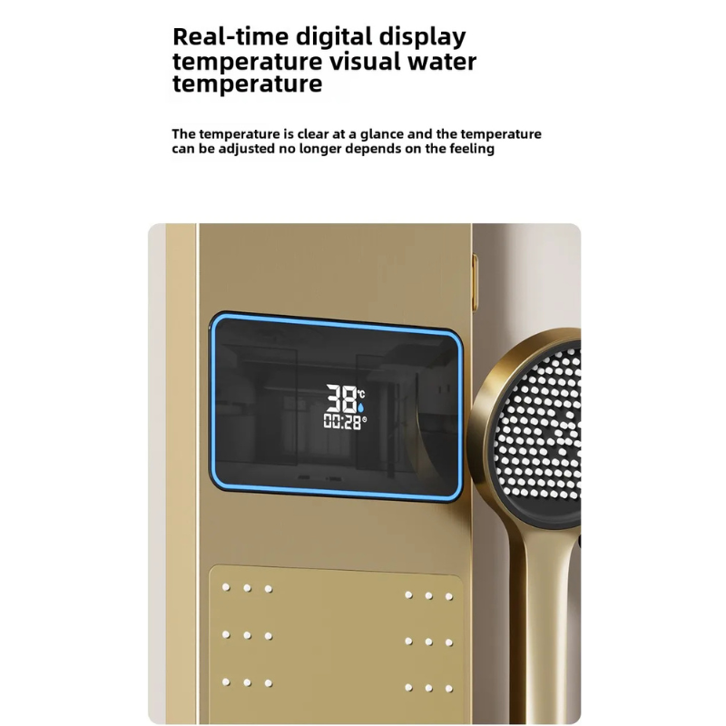 Colonne de douche hydromassante détente