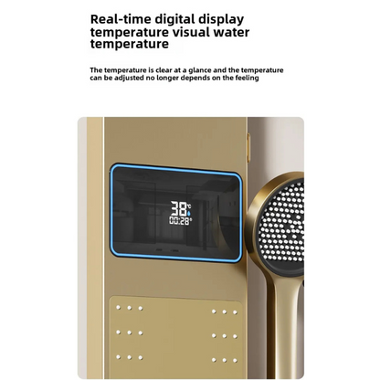 Colonne de douche hydromassante détente