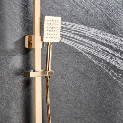 Colonne de douche pour baignoire pommeau pluie