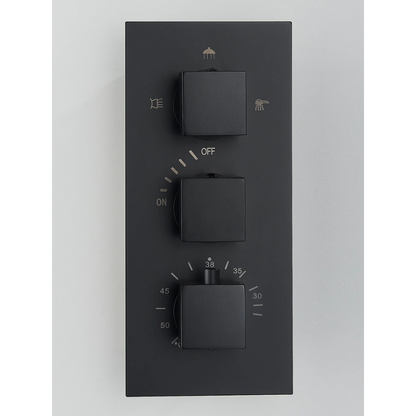 Colonne de douche thermostatique murale