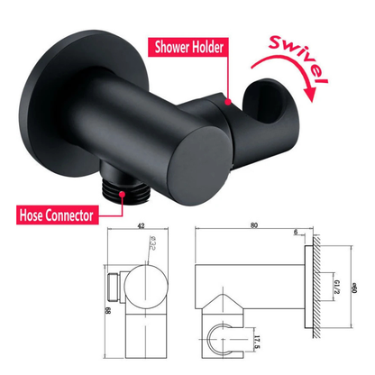 Colonne de douche avec mitigeur chic