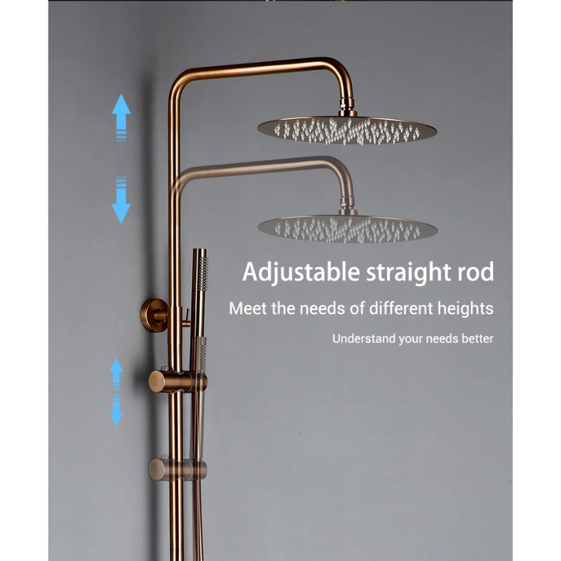 Colonne de douche cuivre mécanique