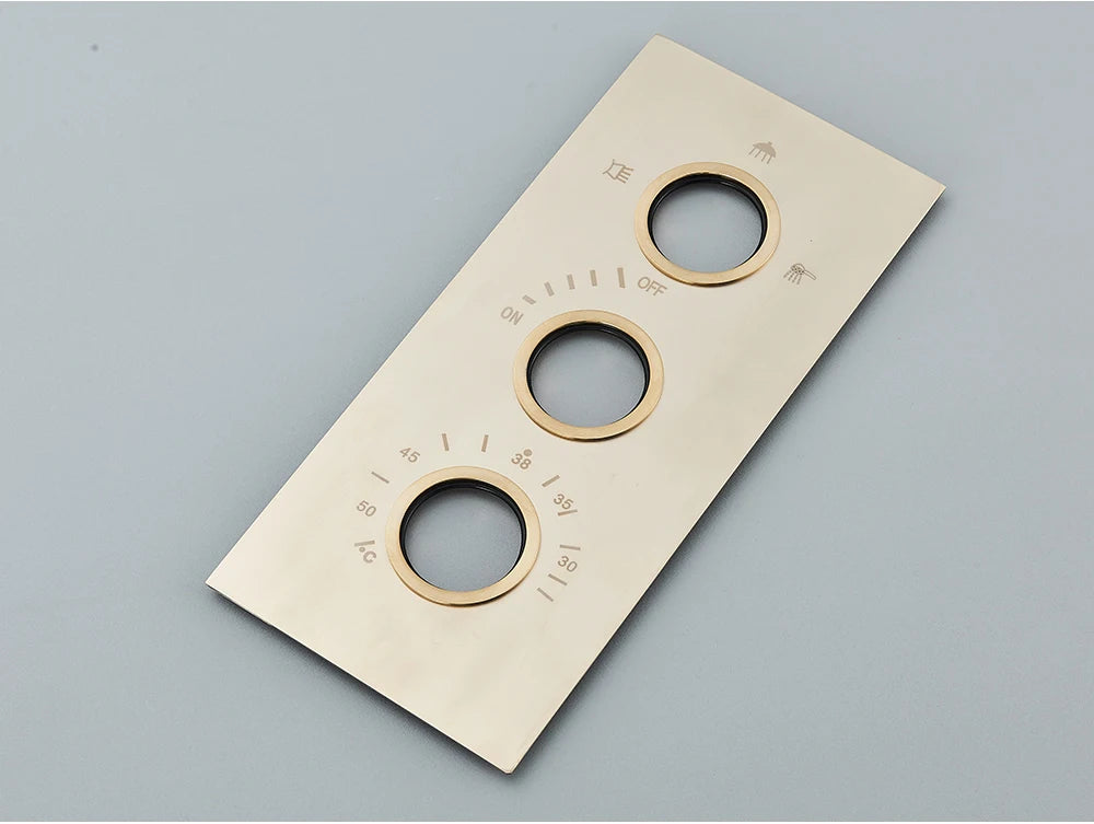 Mitigeur thermostatique 3 voies