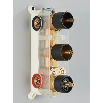 Colonne de douche thermostatique murale