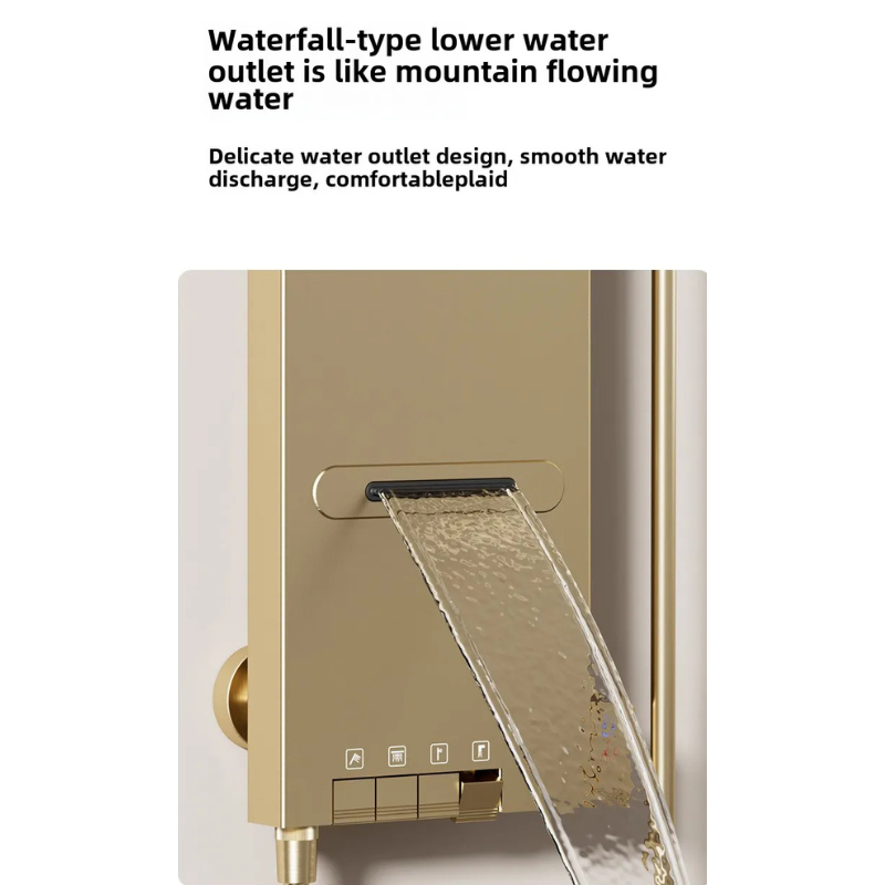 Colonne de douche hydromassante détente