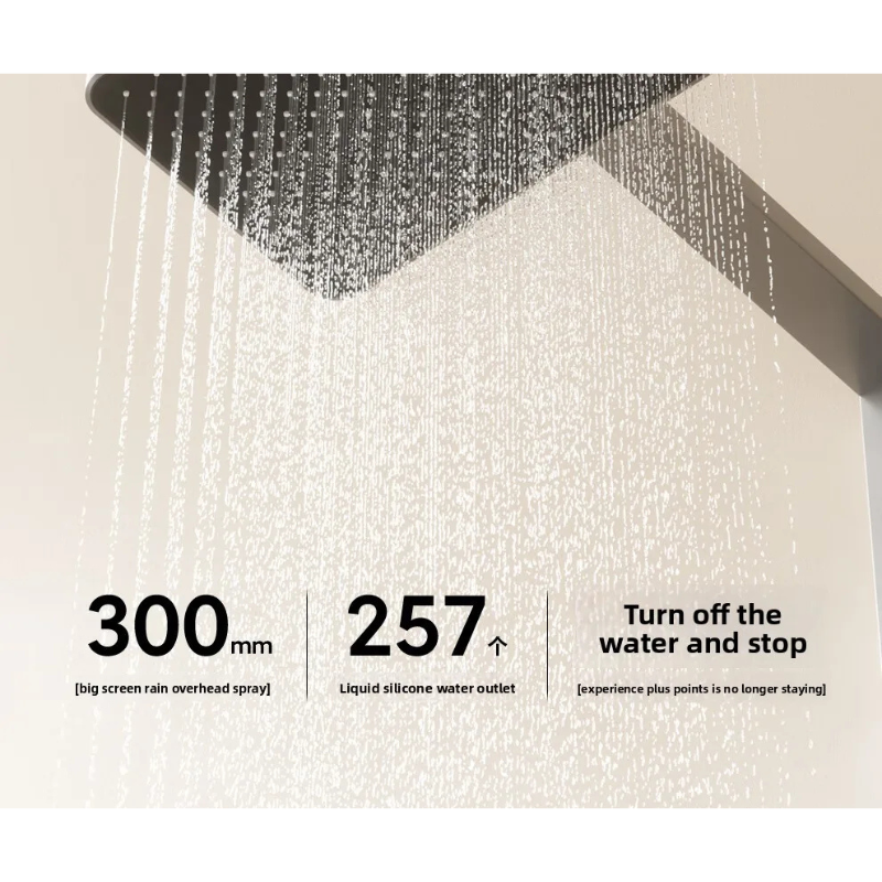 Colonne de douche carrée moderne