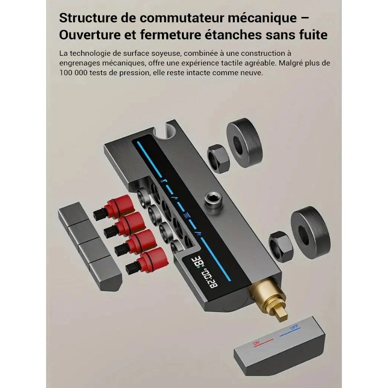 Colonne de douche pour baignoire avec écran