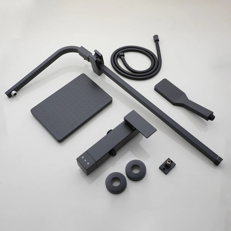 Colonne de douche carrée murale