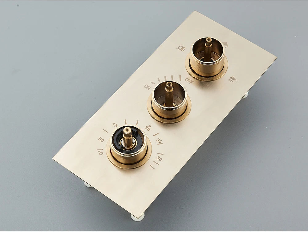 Mitigeur thermostatique 3 voies