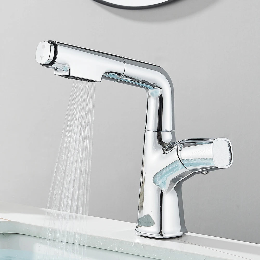 Mitigeur lavabo douchette