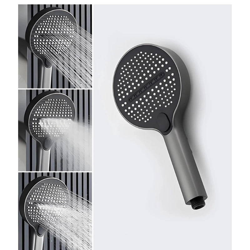 Colonne de douche thermostatique ciel de pluie