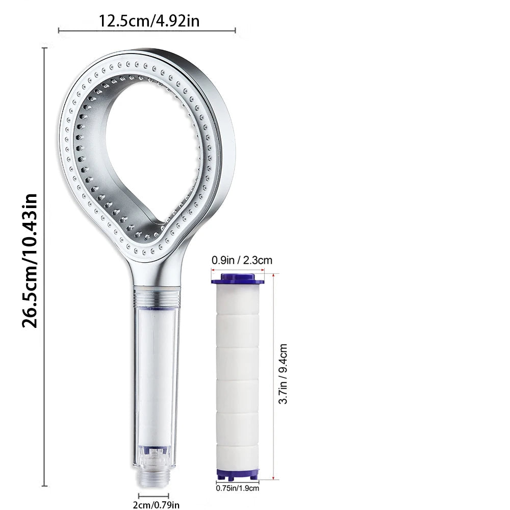 Pommeau de douche haute pression design