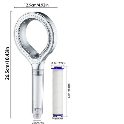 Pommeau de douche haute pression design