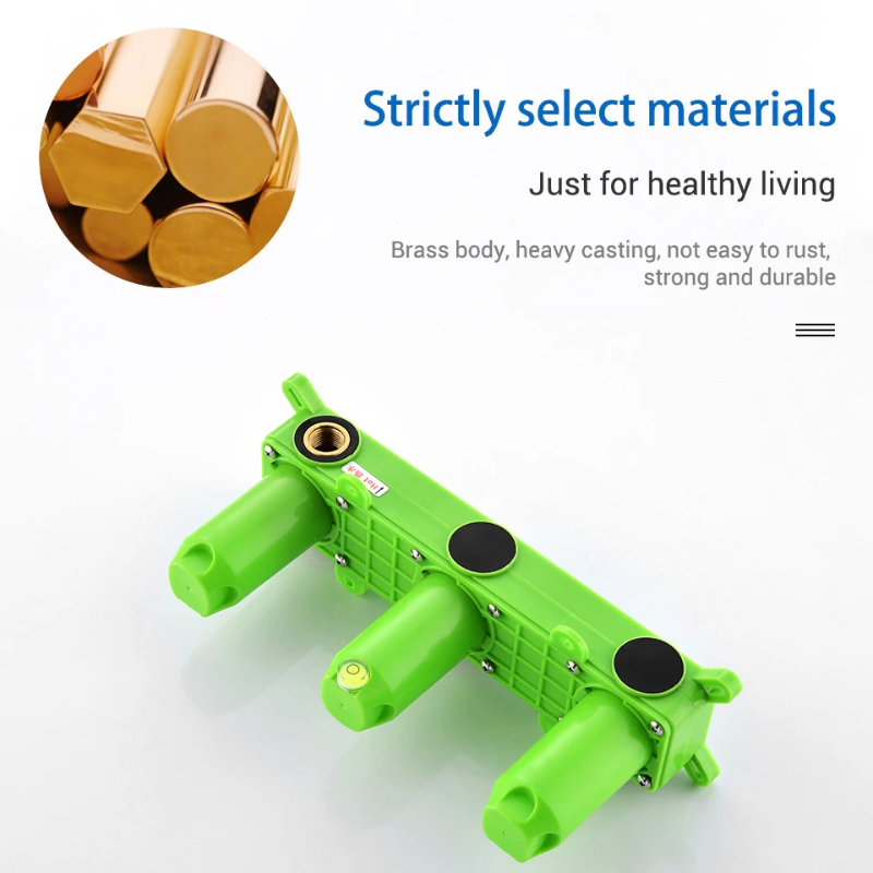 Colonne de douche encastrable style pluie