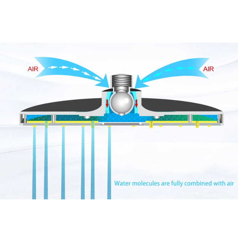 Colonne de douche cuivre mécanique