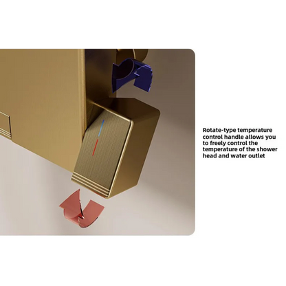 Colonne de douche hydromassante détente