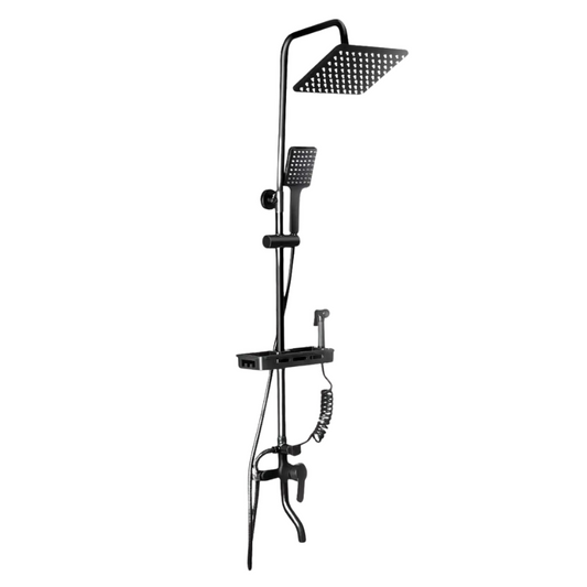 Colonne de douche carrée 4 voies