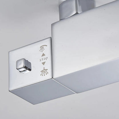 Mitigeur douche carré