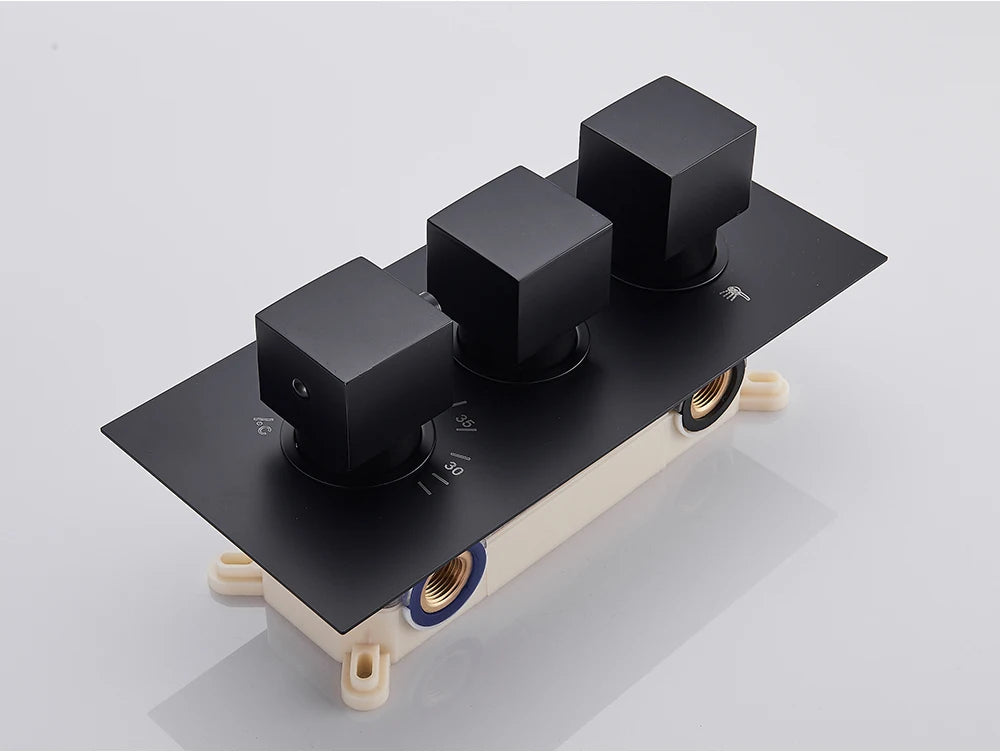 Mitigeur thermostatique 3 voies