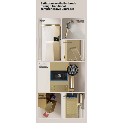 Colonne de douche hydromassante détente